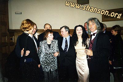 Москва, 1998 г.: М. Дунаевский, Римма Казакова, Анжела, К. Швуим