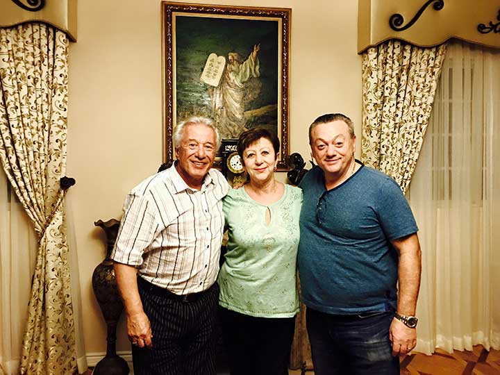 Алик Ошмянский, Рая Ошмянская, Миша Боцман