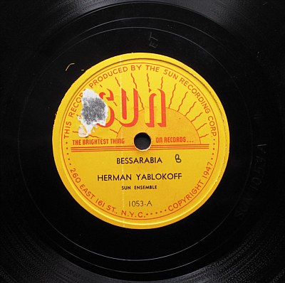 Herman Yablokoff - Bessarabia