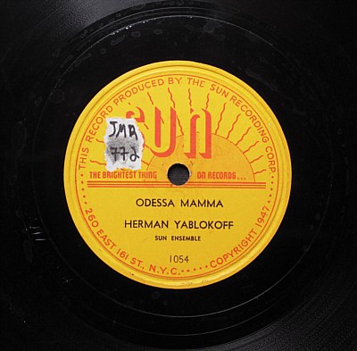 Herman Yablokoff - Odessa Mamma