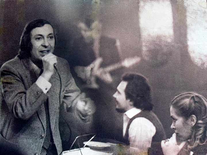 Аркадий Северный на концерте в кафе "Печора", 31.01.1980г.